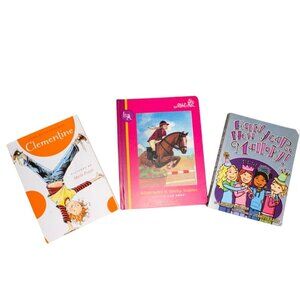 3 Children's/Juvenile Fiction Chapter Book Lot-Used
